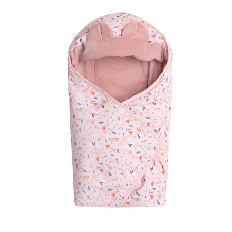 SENSILLO OTULACZ DO FOTELIKA VELVET KOŃ NA BIEGUNACH RÓŻOWY