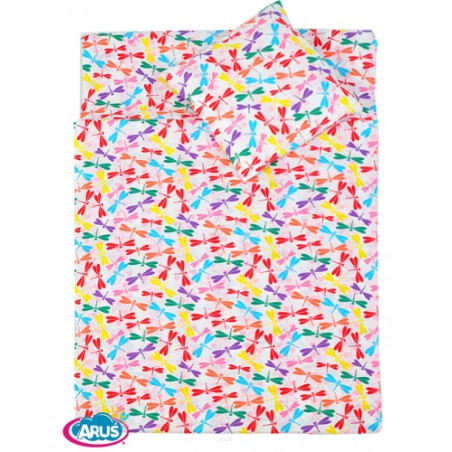 5 pościel do przedszkola 80*220 z workiem (ważki)