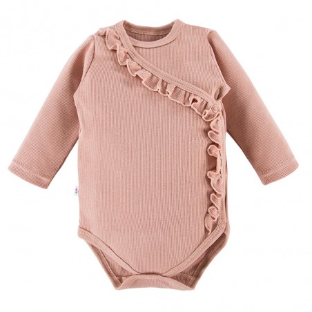 EEVI Body BLOOM dł. rozpinane prążek beż