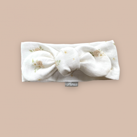 Opaska muślinowa by Arus Accessories Pastel Roses