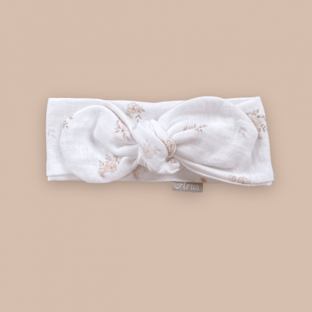 Opaska muślinowa by Arus Accessories Cinnamon Roses