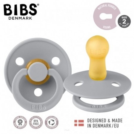 BIBS CLOUD M Smoczek Uspokajający kauczuk Hevea 6m+