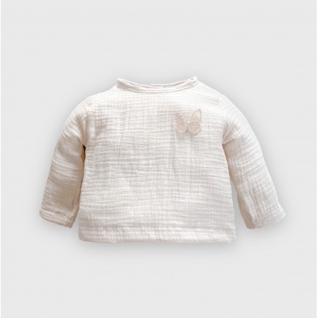 Koszula Butterfly of the Valley waniliowy beż