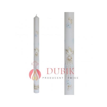DUBIK ŚWIECA DO CHRZTU CHR07N