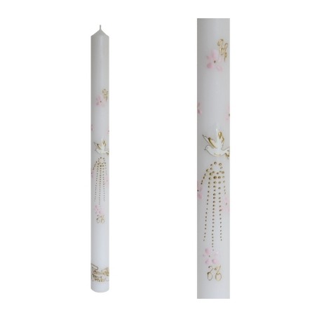 DUBIK ŚWIECA DO CHRZTU CHR07R