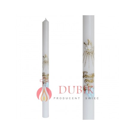 DUBIK ŚWIECA DO CHRZTU CHR11N