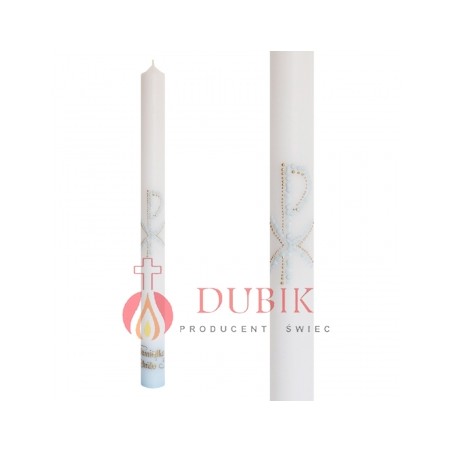 DUBIK ŚWIECA DO CHRZTU CHR25N