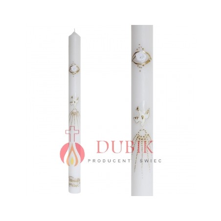 DUBIK ŚWIECA DO CHRZTU CHR19B
