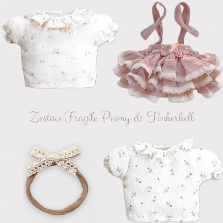 Zestaw prezentowy Fragile Peony & Tinkerbell 20♥