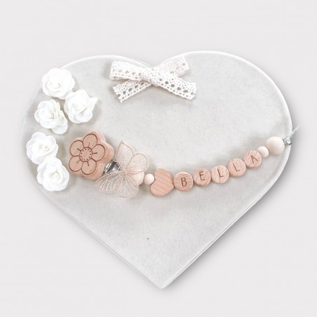 Personalizowana zawieszka do smoczka Butterfly of the Valley