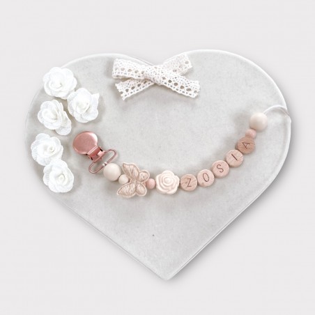 Personalizowana zawieszka do smoczka Tiny Butterfly