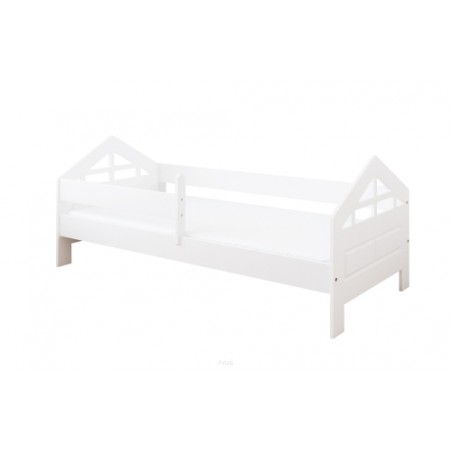Łóżko dziecięce z barierką 160X80 BONNIE biała