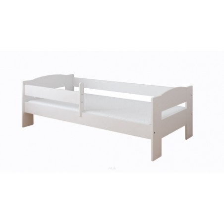 Łóżko dziecięce z barierką 160X80 LUCY biała