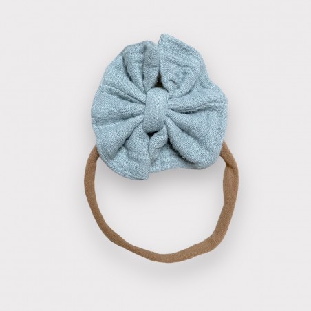 Opaska bezuciskowa muślinowa Fairy mint