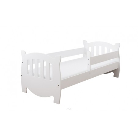 Łóżko dziecięce z barierką 160X80 LINDA biały