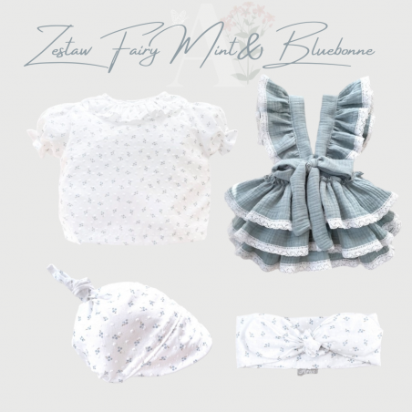 Zestaw Fairy Mint&Bluebonne 28♥