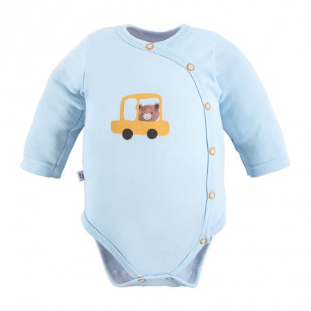 EEVI Body Cars&Bears niebieskie rozpinane