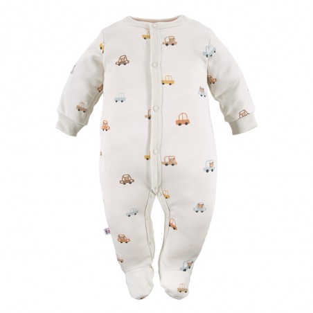 EEVI Pajac Cars&bears beż