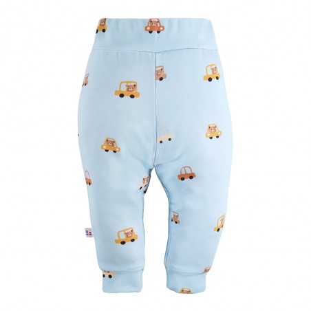 EEVI Spodnie Cars&bears niebieskie