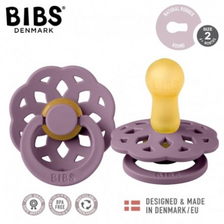 BIBS BOHEME MAUVE M Smoczek Uspokajający kauczuk