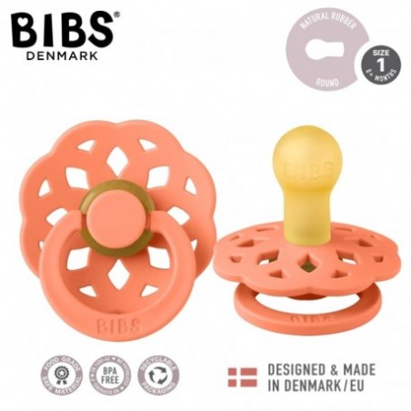 BIBS BOHEME PAPAYA S Smoczek Uspokajający kauczuk