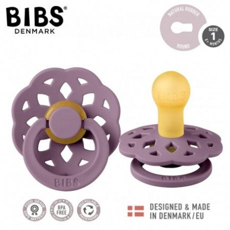 BIBS BOHEME MAUVE S Smoczek Uspokajający kauczuk