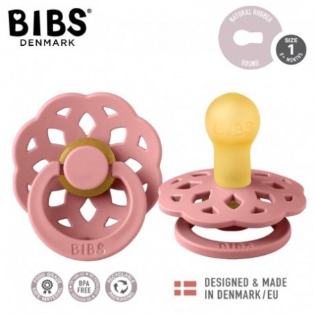 BIBS BOHEME DUSTY PINK S Smoczek Uspokajający kauczuk