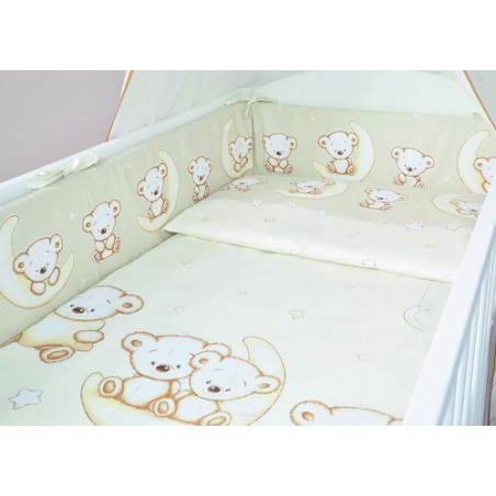 ARUŚ 2 el. pościel do łóżeczka 120*90 (25-bezowa nocka)