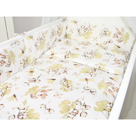 ARUŚ 2 el. pościel do łóżeczka 120*90 (153-kwiat bawełny)