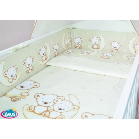 ARUŚ 3 el. pościel do łóżeczka 120*90 (25-bezowa nocka)