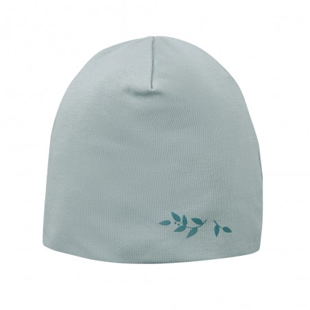 EEVI Czapka Petite listki zielona