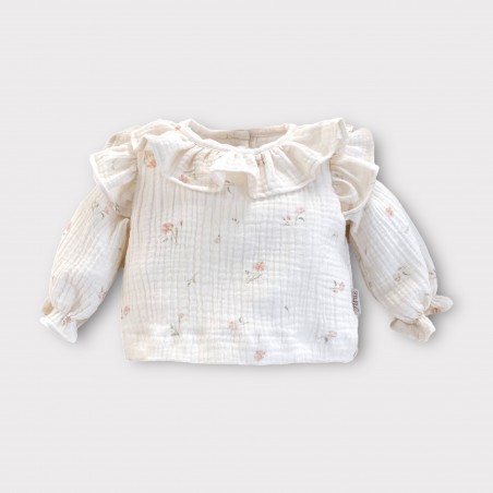 KOSZULA MUŚLINOWA Tinkerbell z falbanką