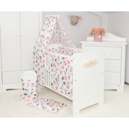 ARUŚ 4 el. pościel do łóżeczka 120*90 (163-calineczka)