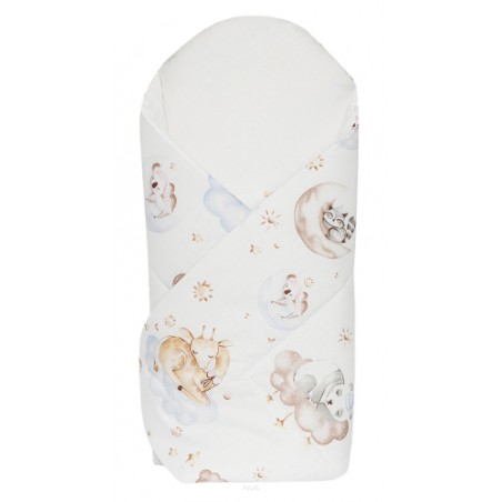 Rożek becik usztywniony (żyrafa na chmurce)