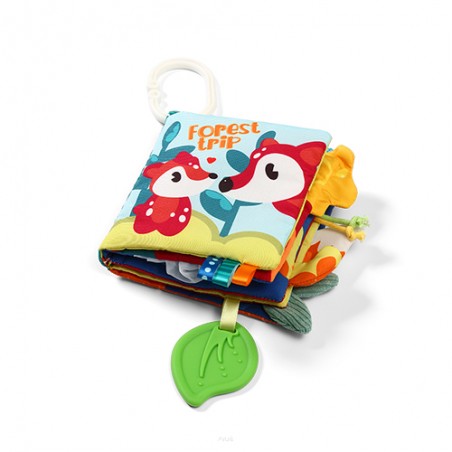 BABYONO Książeczka sensoryczna FOREST 1513  BABYONO Książeczka sensoryczna FOREST 1513