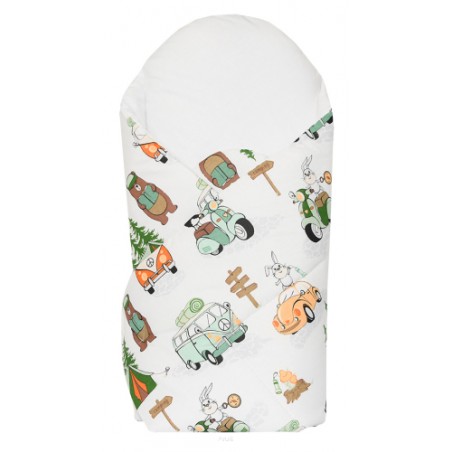 Rożek becik usztywniony (kemping zielony)