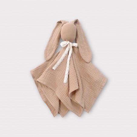 PRZYTULANKA MUŚLINOWA HANDMADE BUNNY TOFFI
