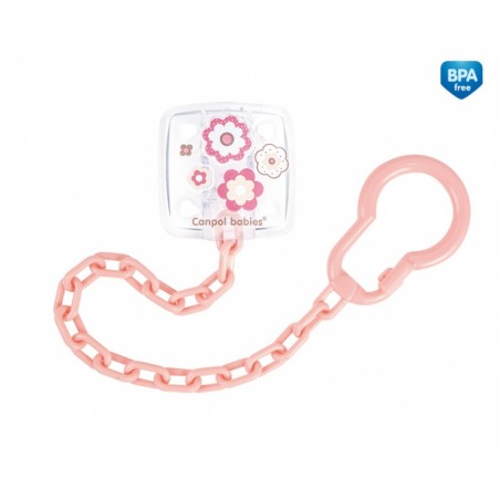 Canpol łańcuszek do smoka (10/877) brzoskwinia