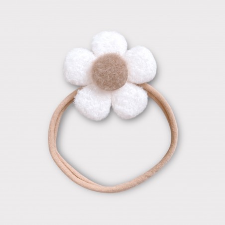 OPASKA BEZUCISKOWA FLOW FLUFFY BEŻOWA