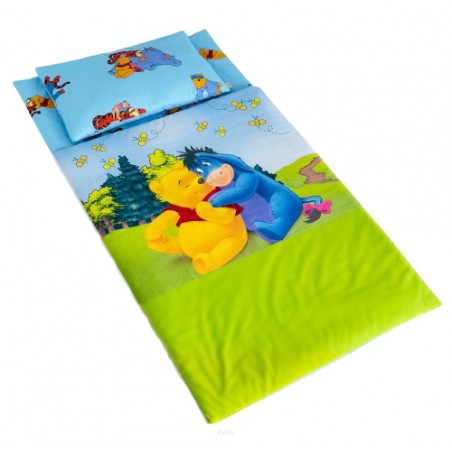 Śpiworek pościel do przedszkola do żłobka + worek (przyjaciele niebiescy)