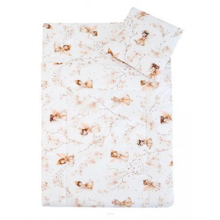Pościel do przedszkola z wszytym wypełnieniem 220*80 (wróżki beżowe)