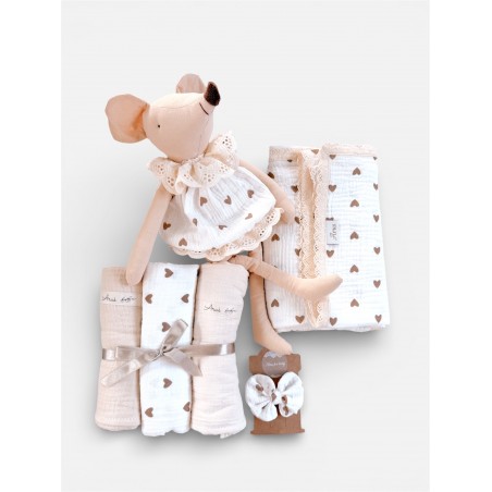 Zestaw z myszką Milo- Dentelle & Love