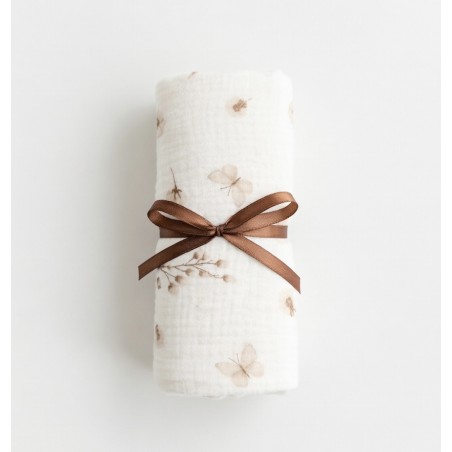 OTULACZ/ PIELUCHA MUŚLINOWA Soft beige garden