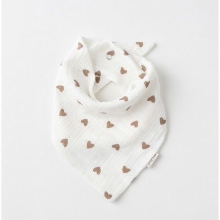 Muślinowa apaszka dla niemowlaka DENTELLE & LOVE