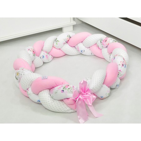 Warkocz / ochraniacz floral baby girl