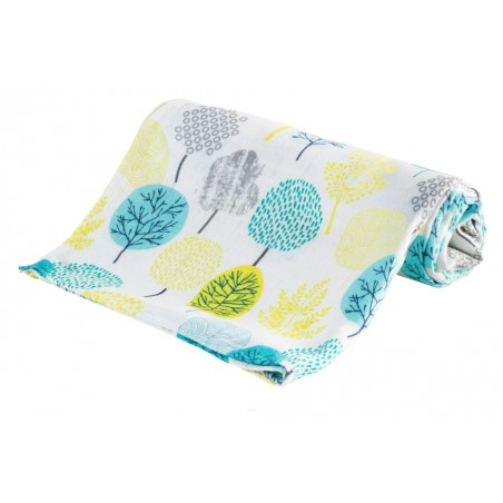 Pieluszka pielucha bambusowa 75x75 (las)