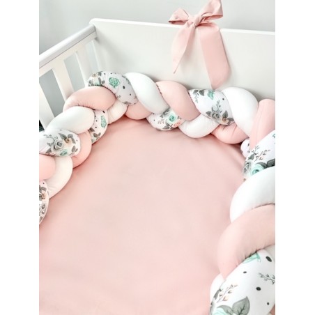 3 el. pościel z warkoczem 120x90 kolekcja Summer rose
