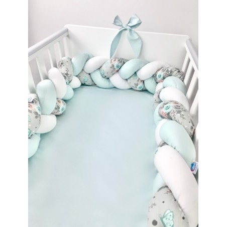 5 el. pościel z warkoczem 120x90 kolekcja Summer Mint