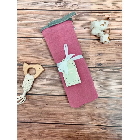 Kocyk Muślinowy 100x75 Coral