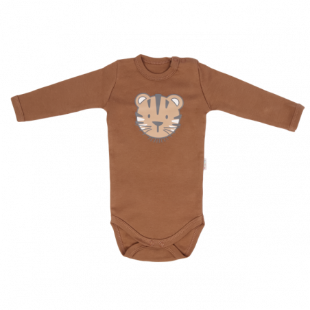 Body niemowlęce 100% bawełna Lew brąz